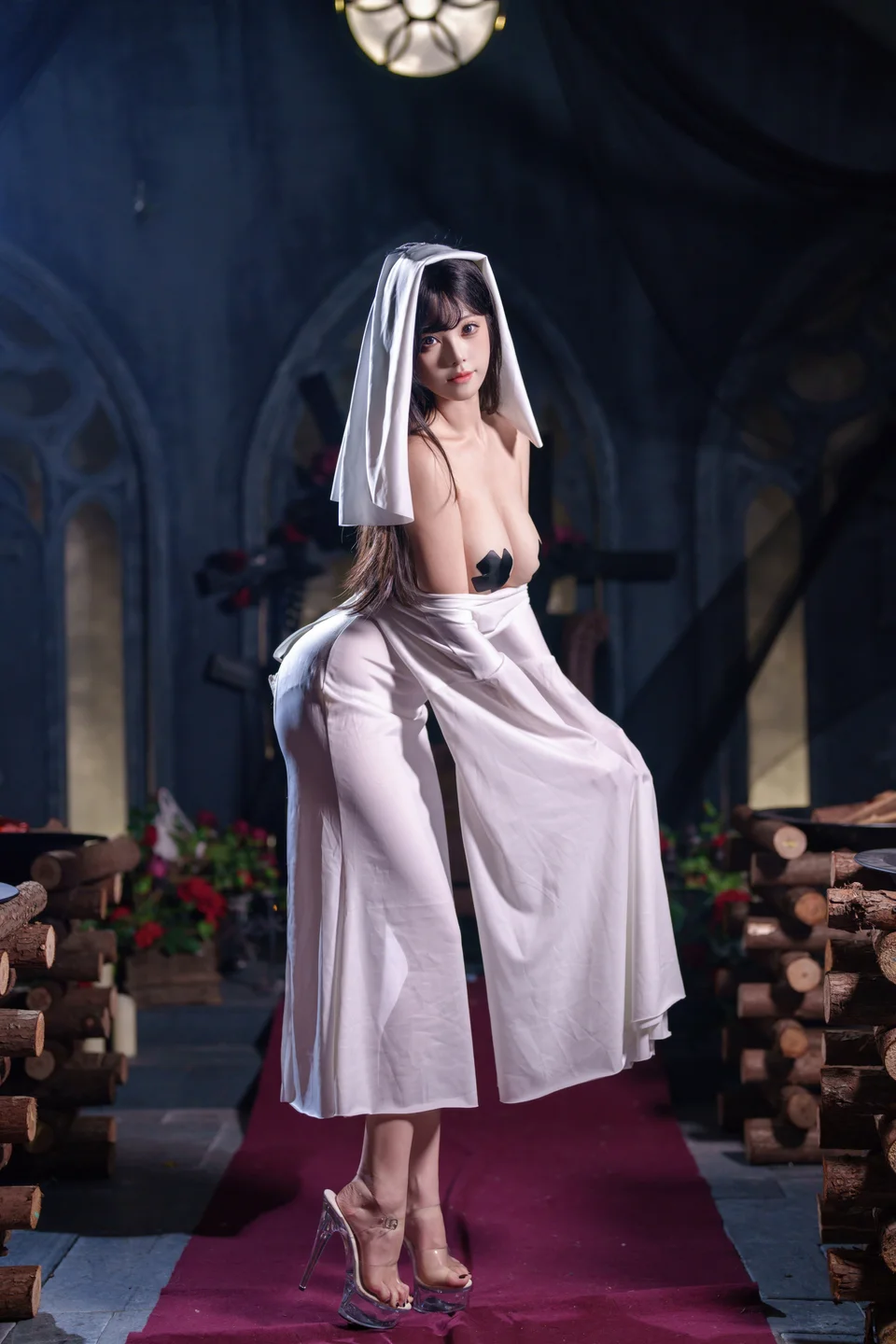 蜜汁猫裘 - 幽灵娘 [67P,3V-3.9GB] tg@simisebaisi 【丝足阁】035.webp